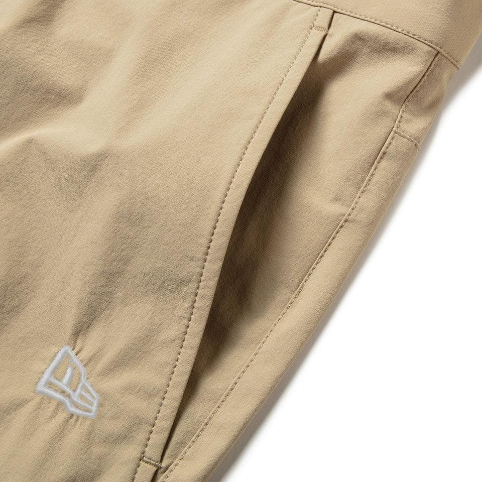 NEWERA GOLF ライト テーパード ストレッチパンツ カーキ　Mサイズ
