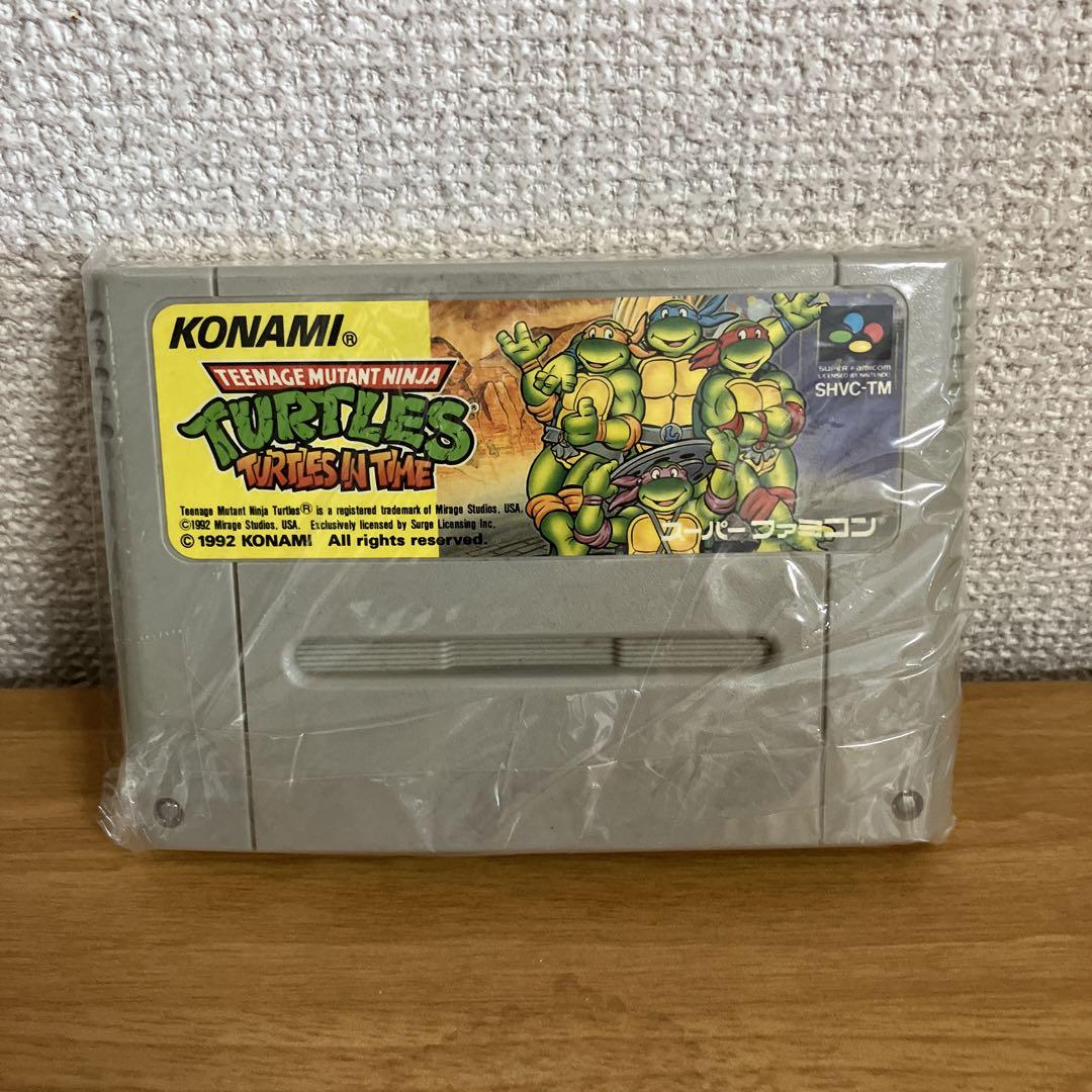 スーパーファミコン タートルズ タートルズインタイム ソフト