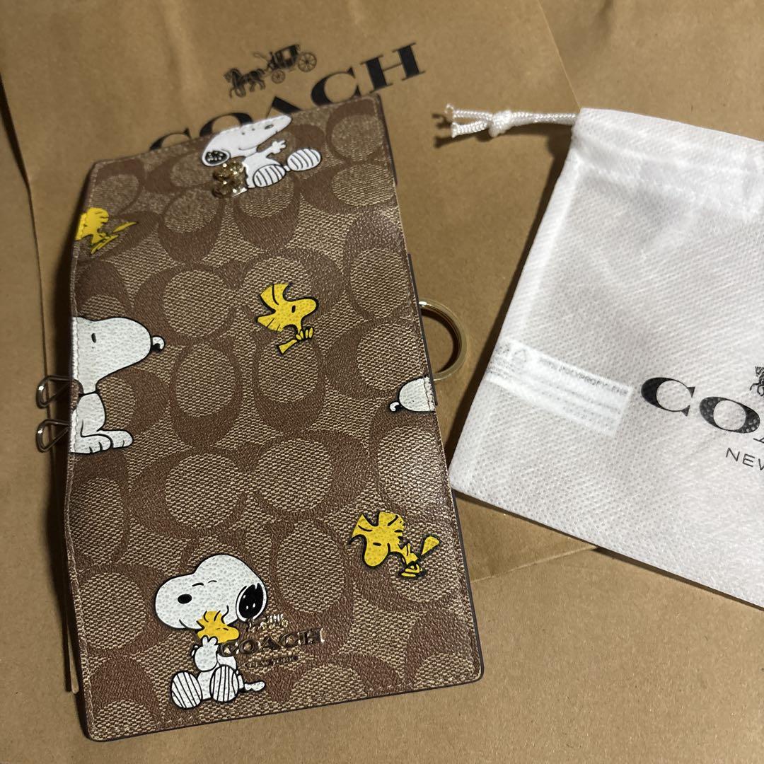 coach キーケース ゆきち様専用!スヌーピー &ウッドストック coach キーケース ゆきち様専用!スヌーピー &ウッドストック