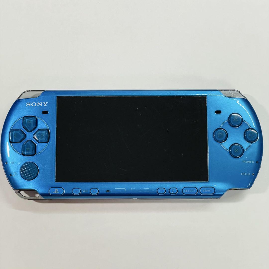 SONY PSP-3000 本体 バイブラントブルー ジャンク