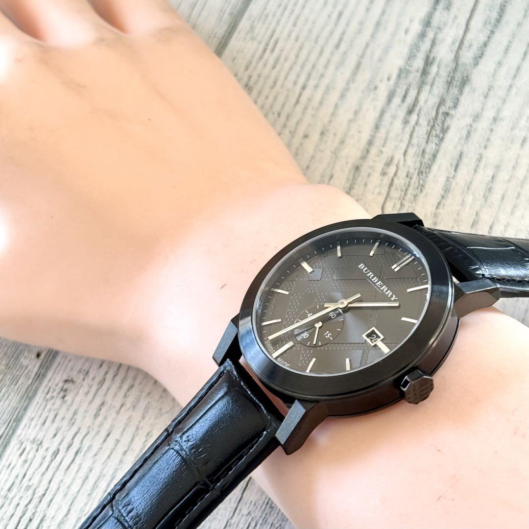 【電池交換済】BURBERRY バーバリー 腕時計 BU9903 スモセコ