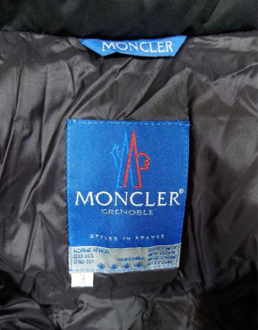 MONCLER PARISブラック ダウンジャケット