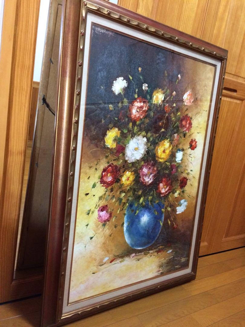 絵画 お花
