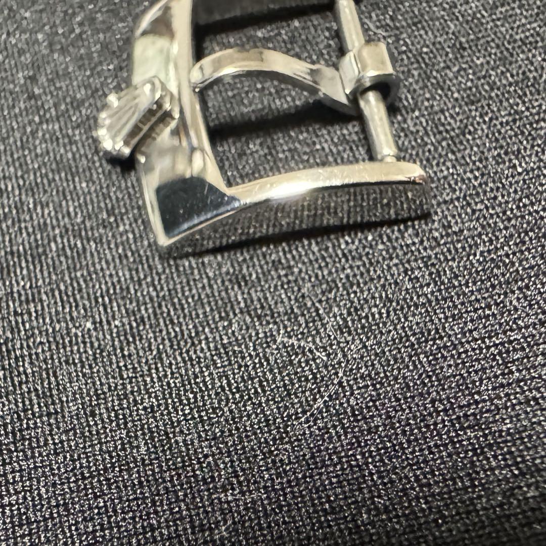王冠マーク尾錠 16mm シルバー レーザー刻印 ロレックス