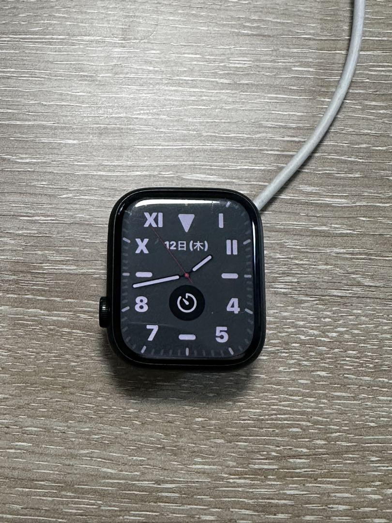 Apple Watch 7 本体 充電器⚠︎・クローバーバンド、箱付き 画像1