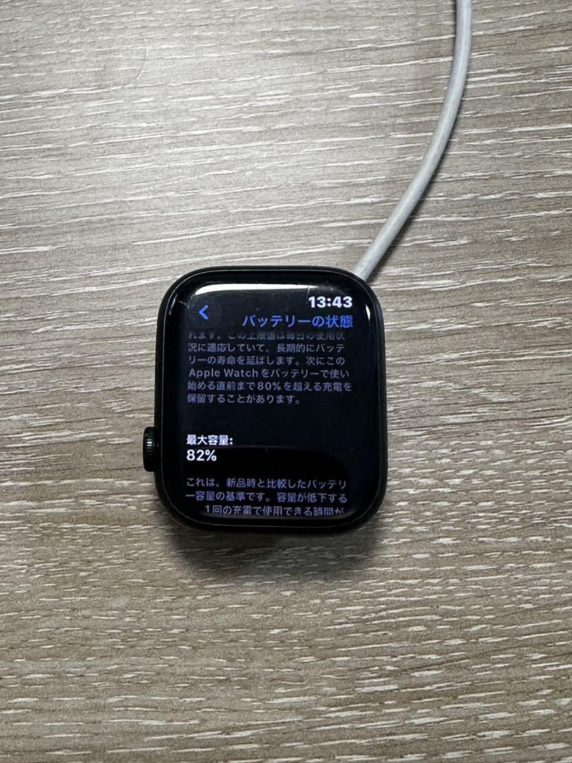 Apple Watch 7 本体 充電器⚠︎・クローバーバンド、箱付き 画像2
