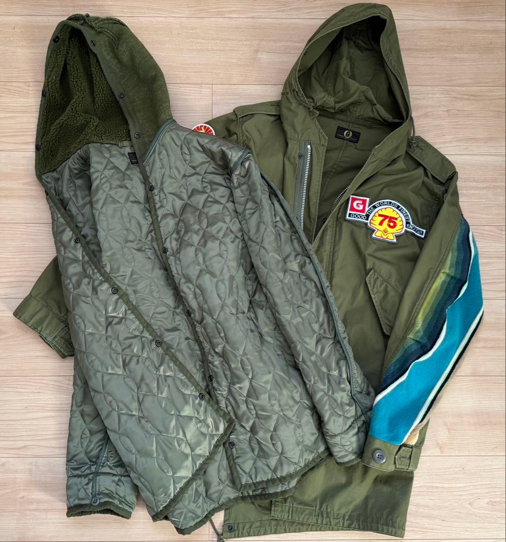 名作 GOODENOUGH モッズコート 時しらず 100着限定 日本製 M