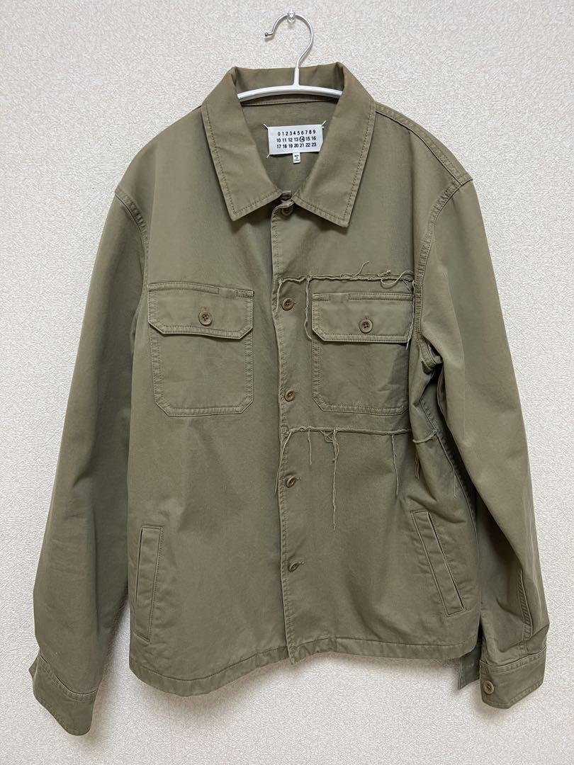19SS Maison Margiela ミリタリージャケット カーキ 41 メンズ 19SS Maison Margiela ミリタリージャケット カーキ 41 メンズ