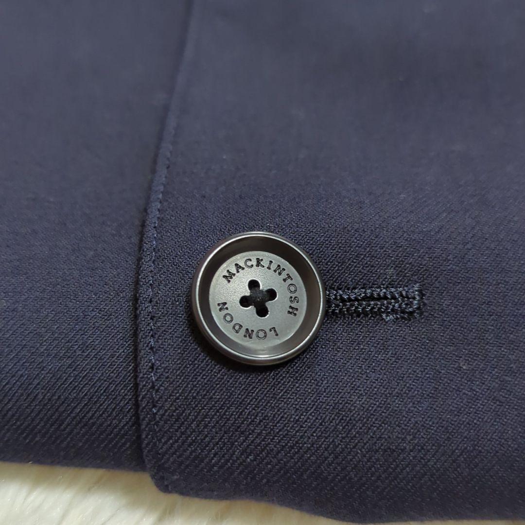 極美品 XL 近年 マッキントッシュロンドン BREASY JACKET 紺 極美品 XL 近年 マッキントッシュロンドン BREASY JACKET 紺