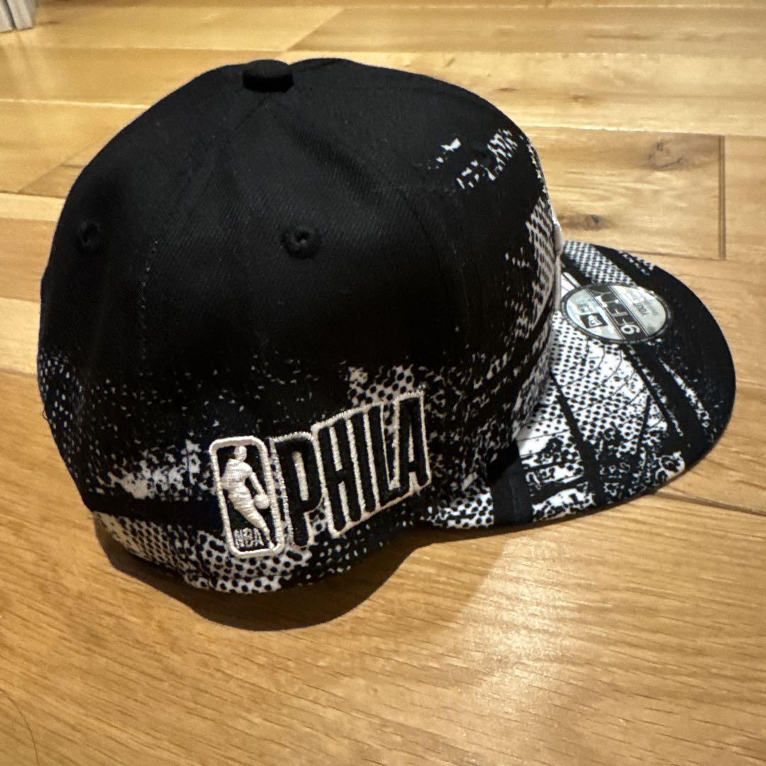 ニューエラ＆NBA シクサーズ コラボキャップ