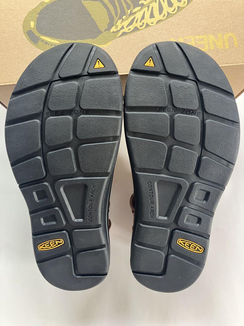 ぷーちん【美品】KEEN UNEEK 23cmローアンバー/ブラック