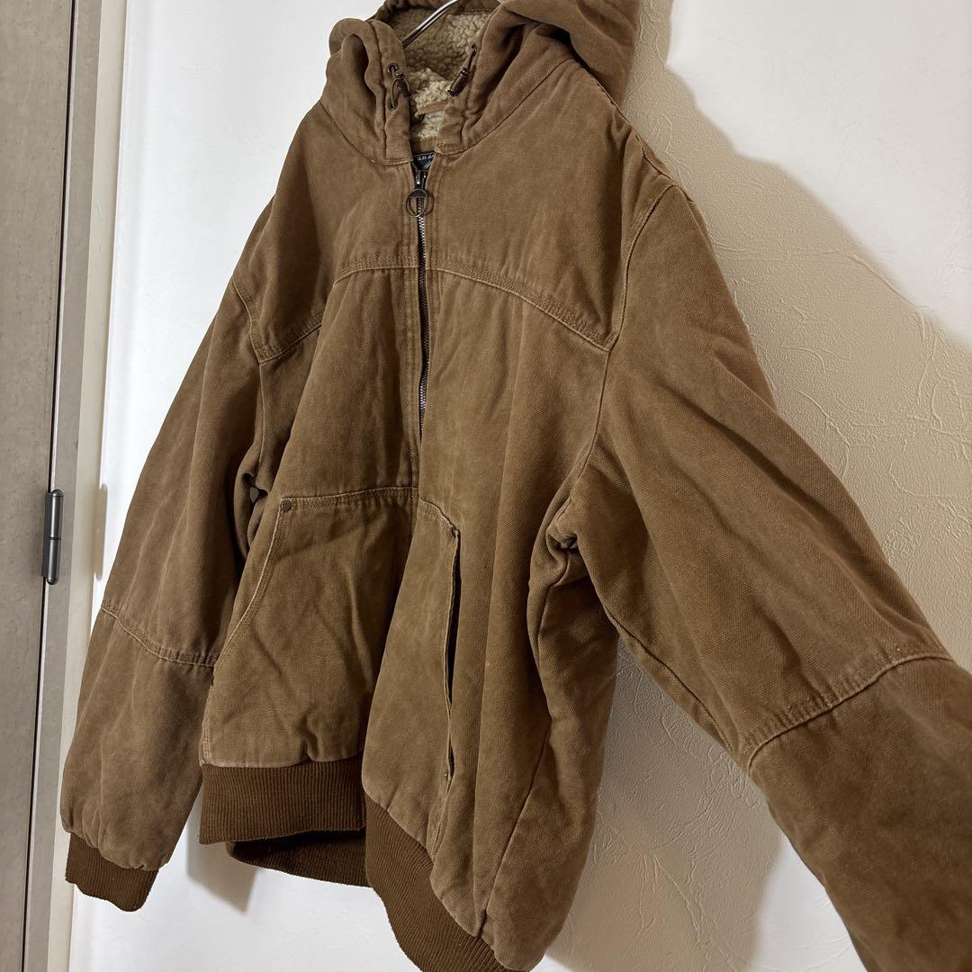 ジーエイチバス　ダック地 アクティブジャケット ワークジャケット t57