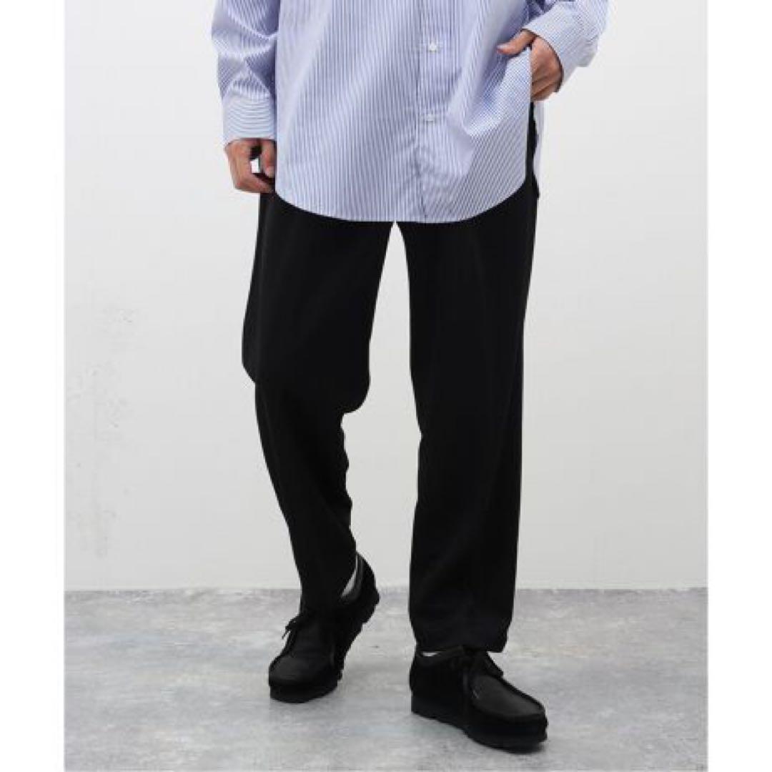 FARAH Two-tuck Wide Tapered Pants size30