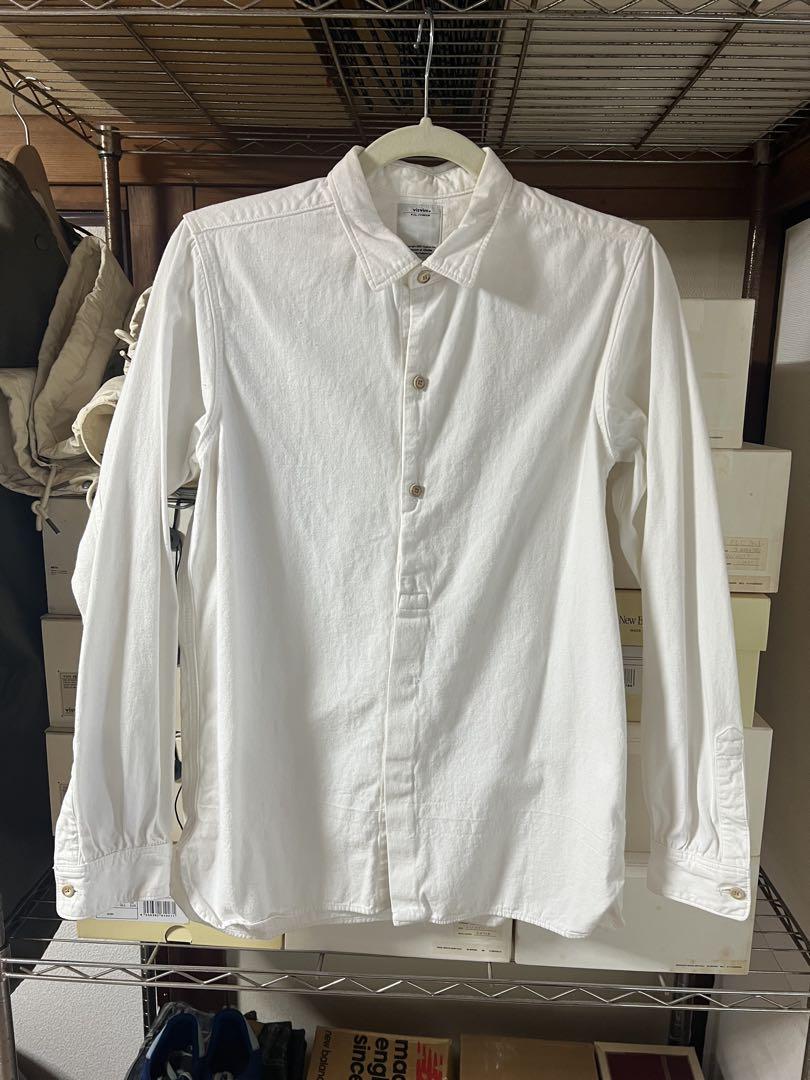 VISVIM long rider シャツ　白
