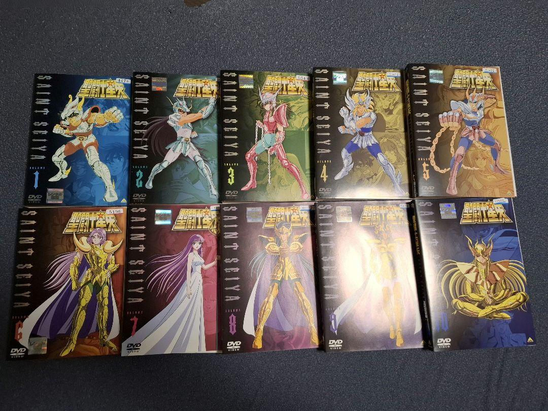 聖闘士星矢 レンタル落ちDVD 全19巻セット