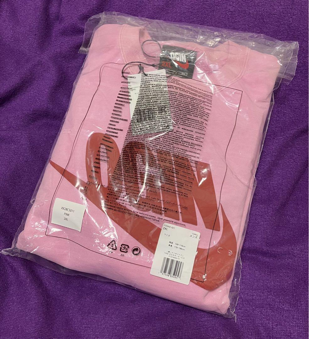トップス 2XL NIKE NIGO AS NRG CREW FLC OGIN PINK
