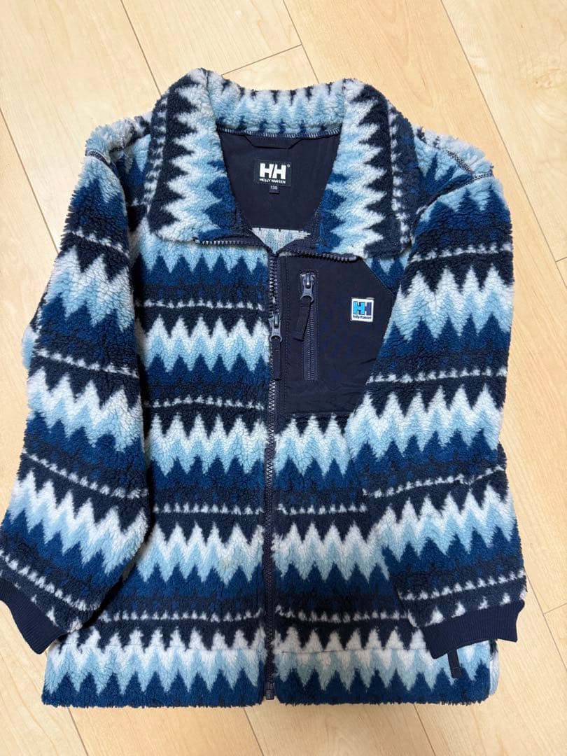 ヘリーハンセンファイバーパイルジャカードジャケット キッズ　 HJ52150