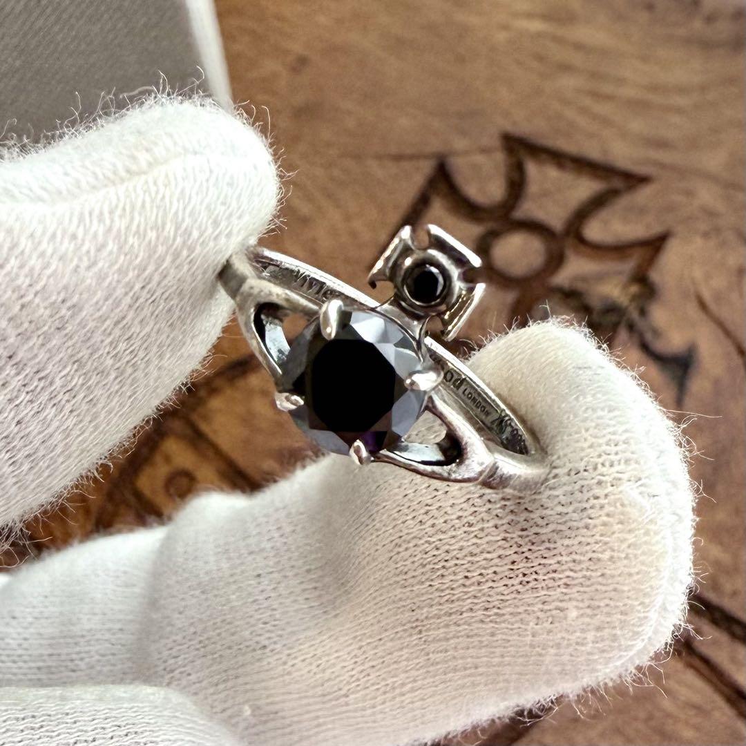 希少カラー/正規品 Vivienne Westeoodレイナリング黒 希少カラー/正規品 Vivienne Westeoodレイナリング黒 - メルカリ