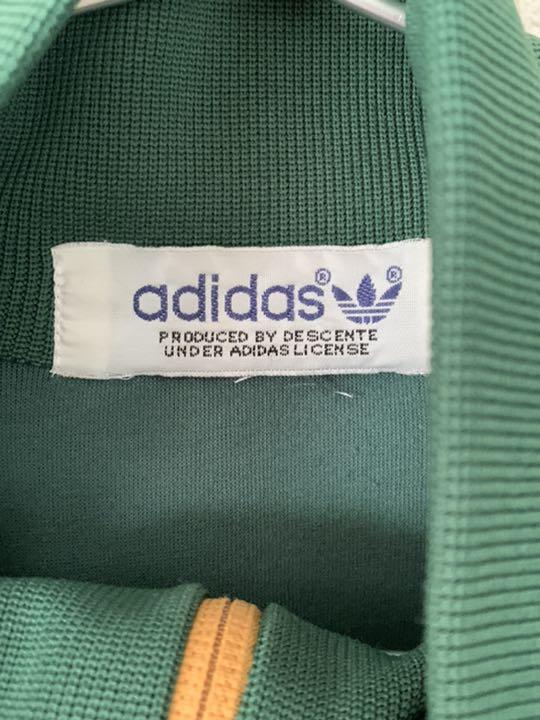 adidas アディダス ジャージ グリーン　デサント製 adidas(アディダス) / 70s～80s/デサント製/ジャージ/グリーン