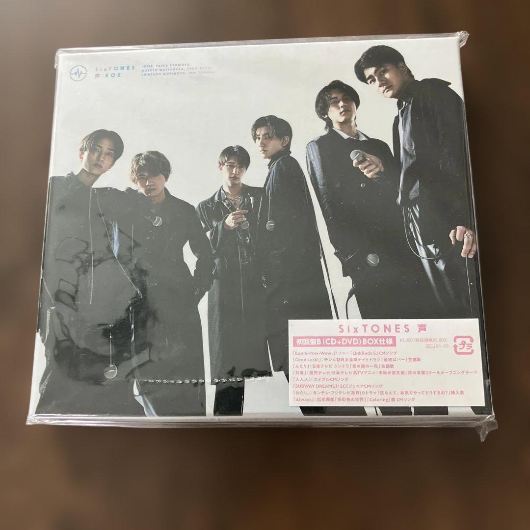 声／SixTONES／通常盤【初回仕様】 – SUNHOSEKI
