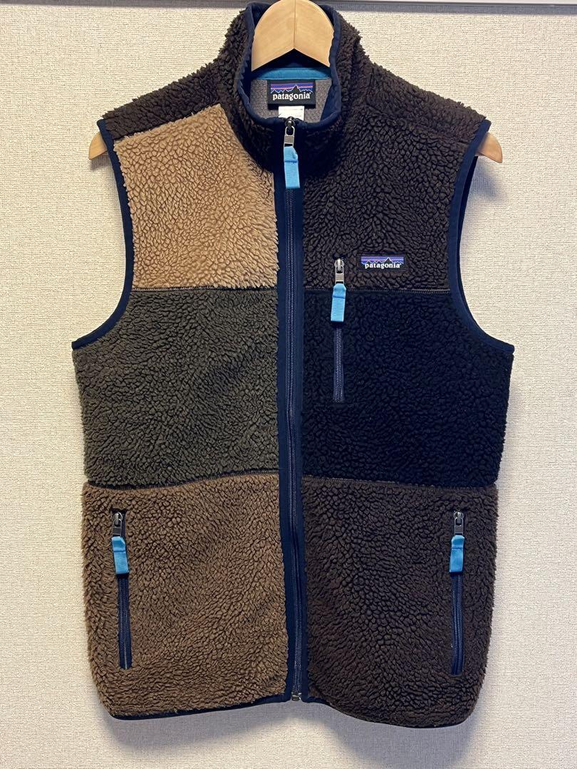 Patagonia パタゴニア フリース パッチワーク ベスト