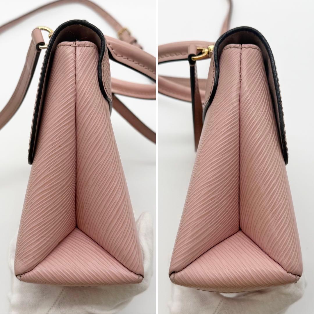 美品 ルイヴィトン エピ ロッキーBB ショルダー ハンド バッグ ローズピンク