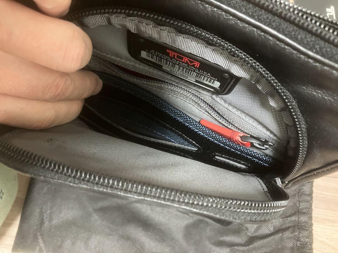 【超美品】TUMI ショルダー  92110D2（アルファー2）  オールレザー