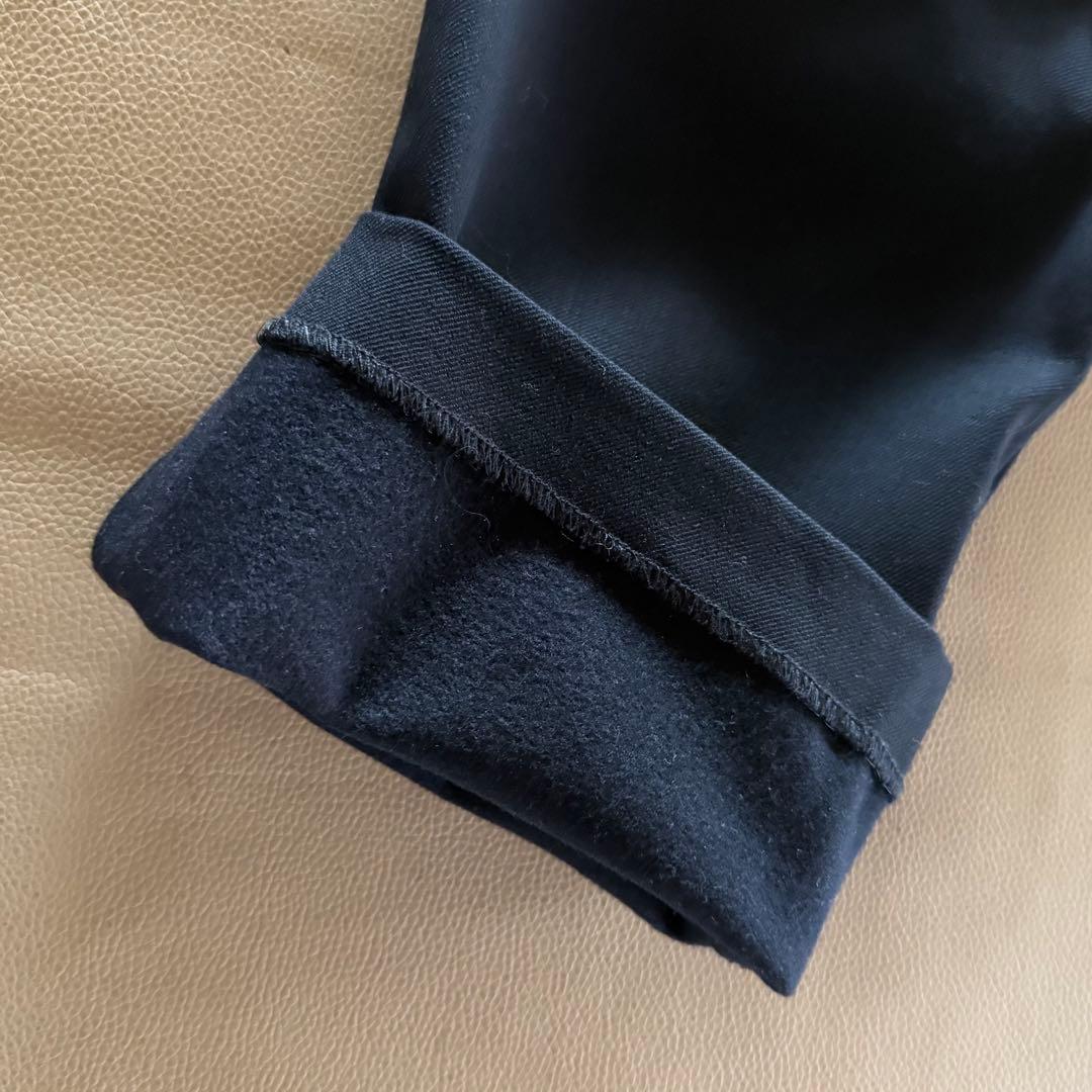 【新品】VOAAOVヴォアーブ 裏起毛 テーパードパンツ 日本製 サイズ2