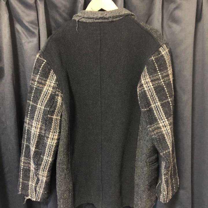 在庫あ好評 COMME des GARCONS SHIRT ウールテーラードジャケット aT16X-m61137786303 特価超激得