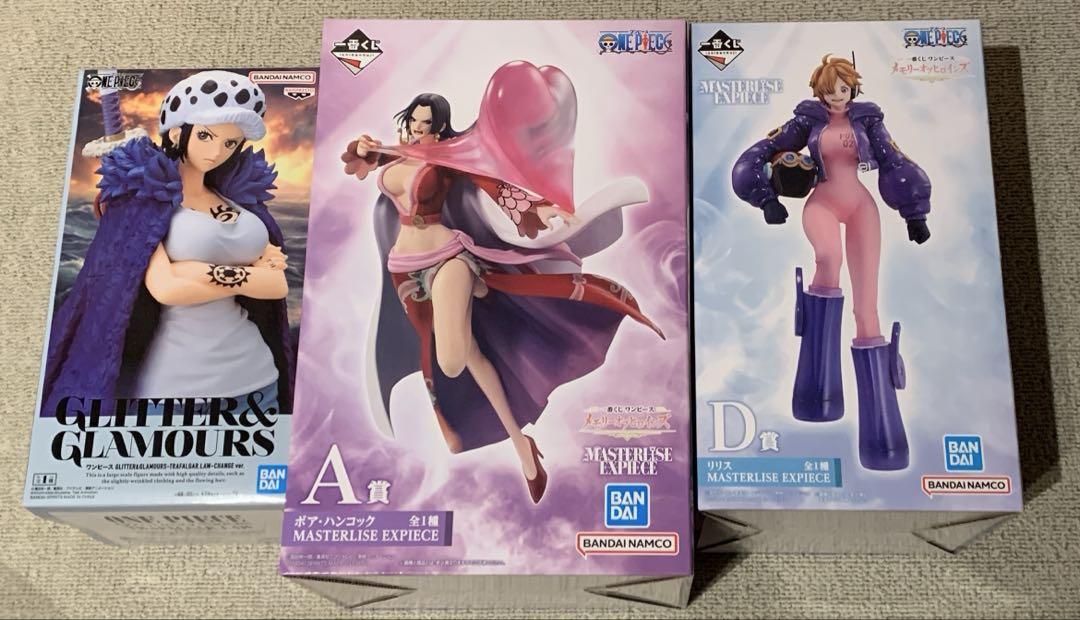 一番くじ ワンピース メモリーオブヒロインズ A賞 D賞 他　セット