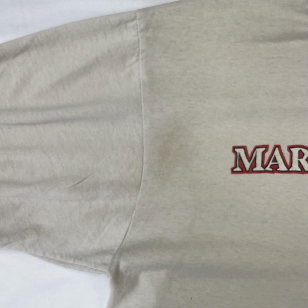 n1237 90s マリリンマンソン 当時物 USA製 リンガーTシャツ L 画像6