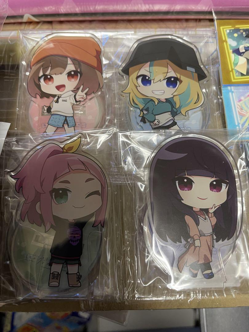 夜のクラゲは泳げない アニメイトセット 特典 アクリルスタンド 缶バッジセット