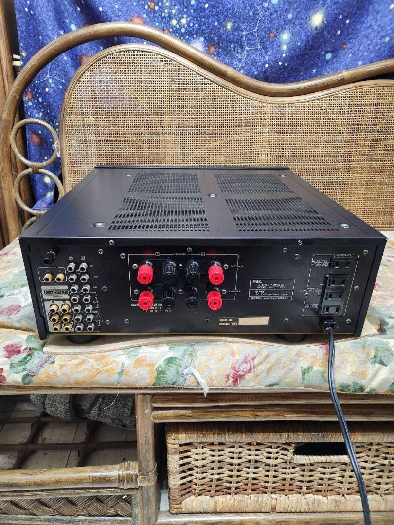 NECプリメインアンプA-10TYPEⅢ 完動超美品！ 伝説！極上品フルレストア済！完動超美品！NECプリメインアンプA