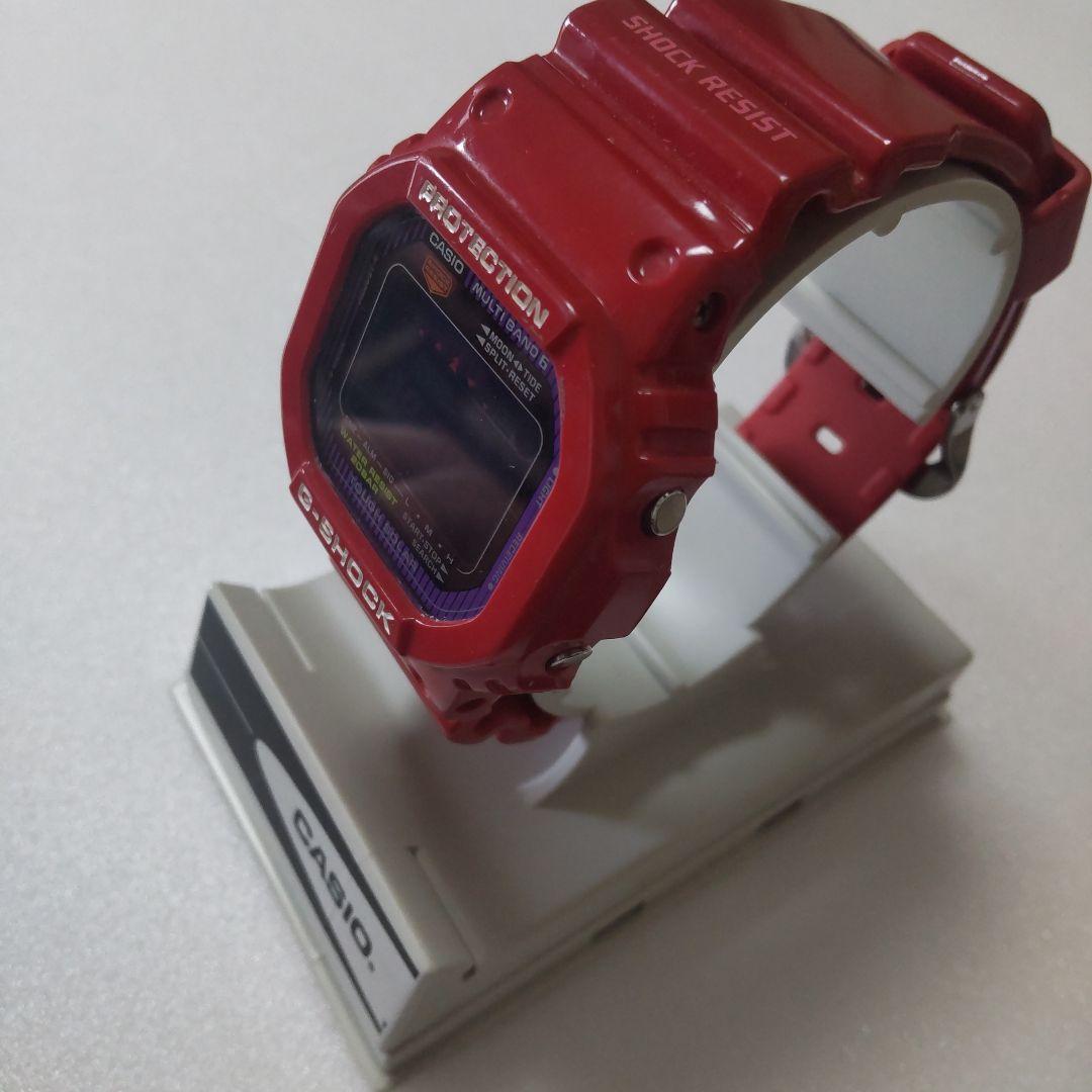【人気の赤スピード】 Gショック電波+タフソーラー　G-ライドGWX-5600C
