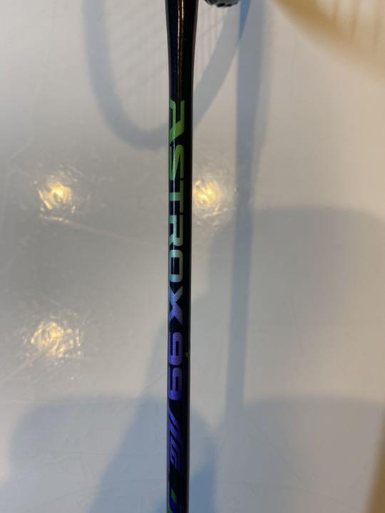 ございませ YONEX アストロクス99 LCW限定モデル ur39U-m61140286154 バドミントンラケット «ヒビなどは