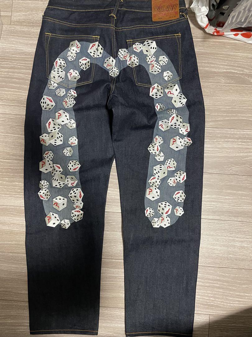 PALACE EVISU DICE DENIM JEAN 32 サイズ