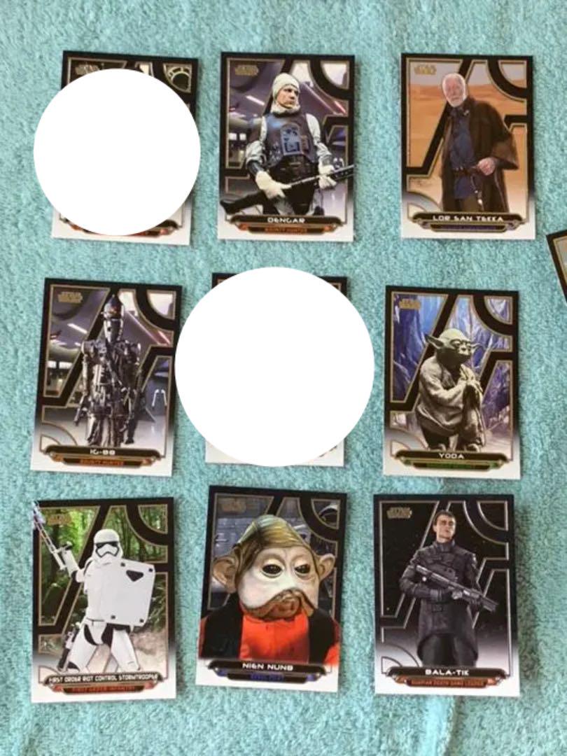 2017 topps スターウォーズ  glactic バラ売り可 2017 topps スターウォーズ glactic バラ売り可