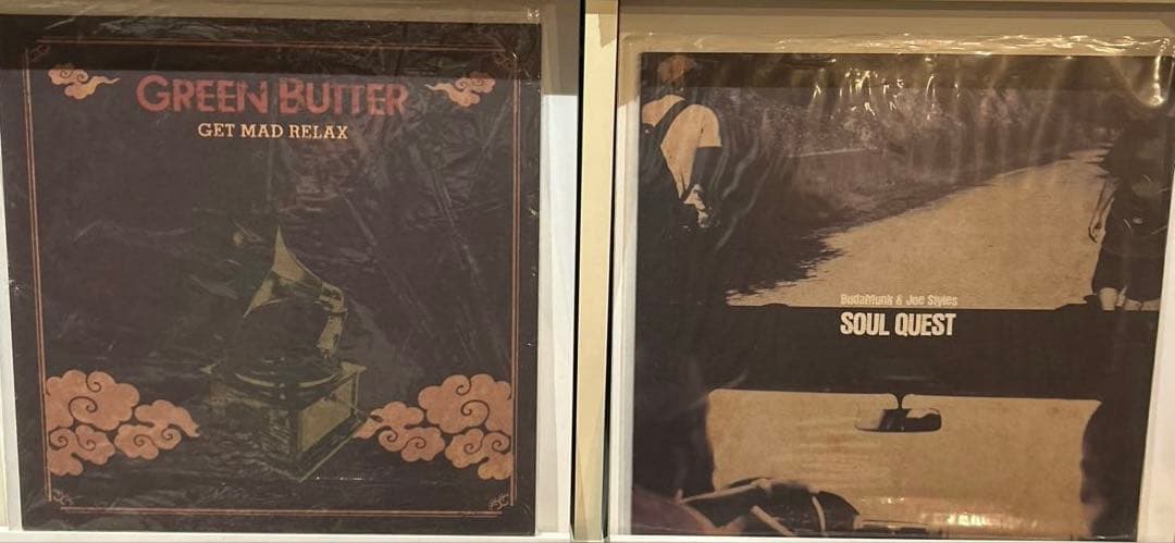 GREEN BUTTER Budamunk - Joe Styles LP目立った傷や汚れなし