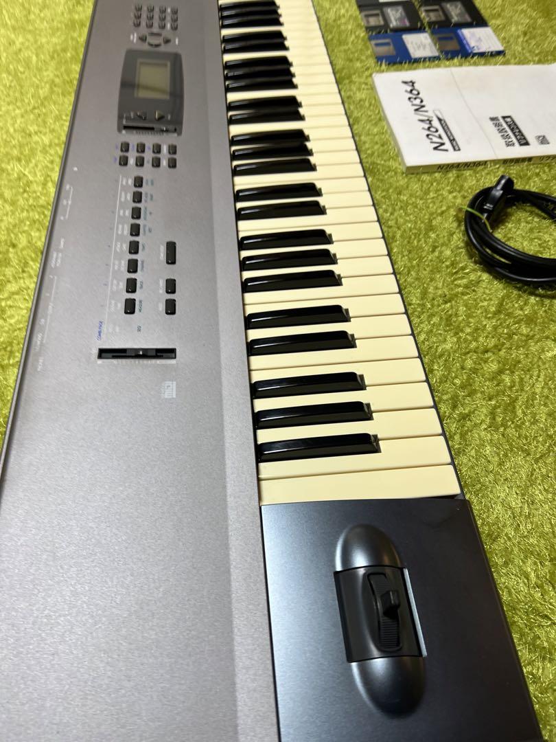 KORG シンセサイザーキーボード N264 /ソフトケース,取説