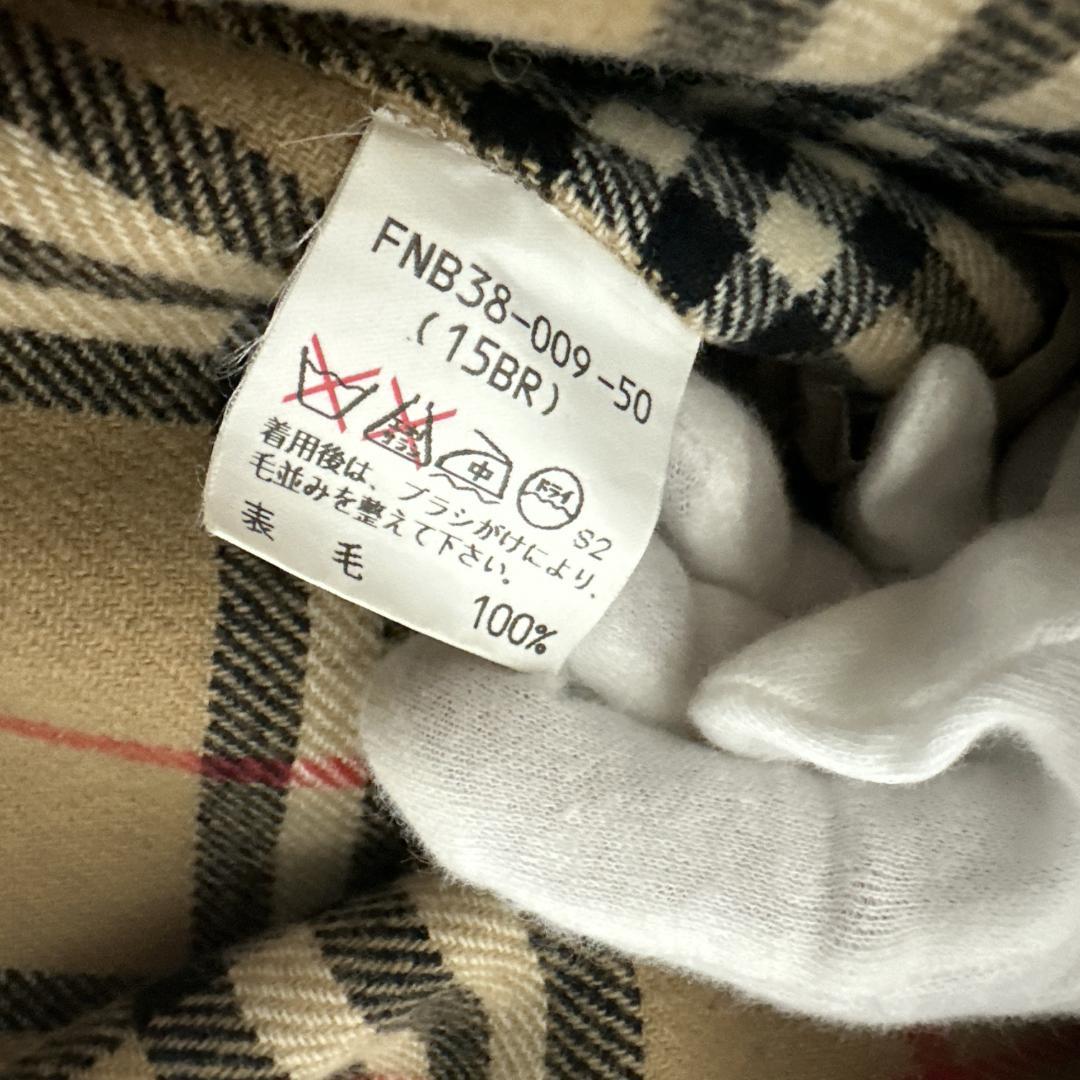 Burberrys(バーバリーズ) 80'S~90's ノバチェック カシミヤ混