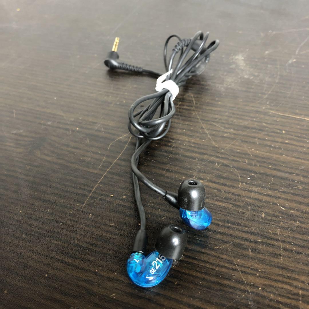SHURE SE215 イヤフォン