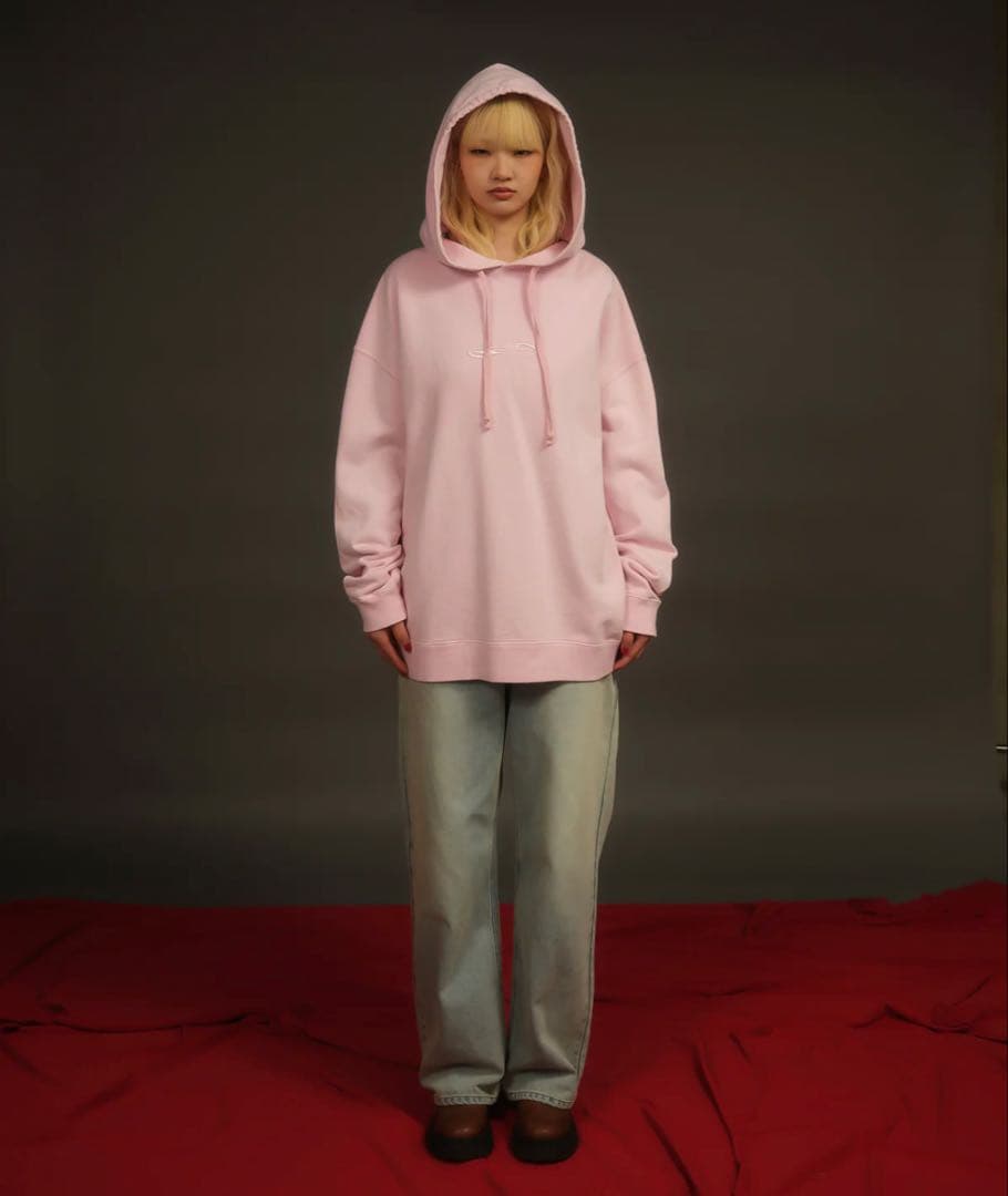 2025年5月購入 ACLENT▶︎ グラフィックピグメントフーディーFREE SIZE・ACLENT 歓迎します!