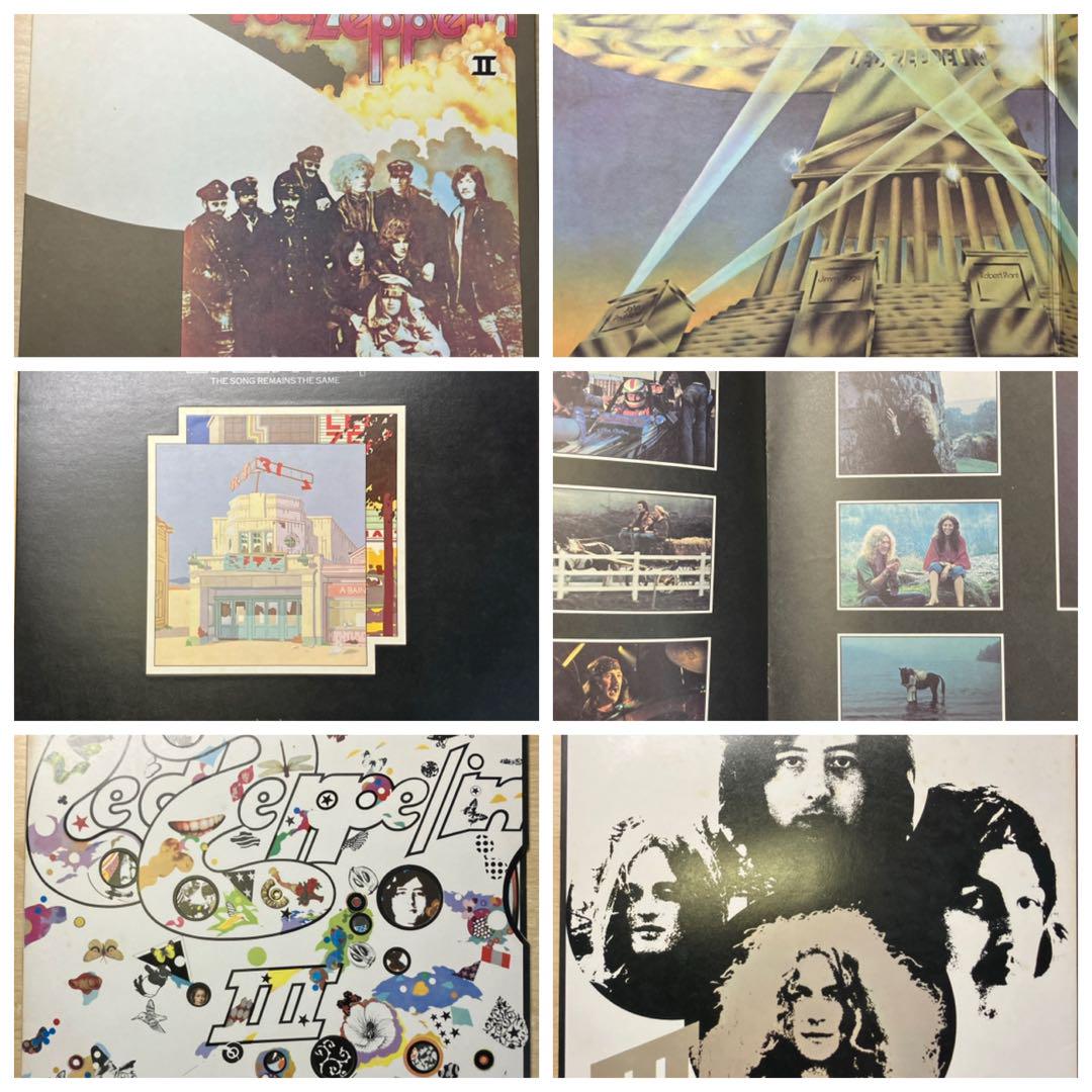 【Led Zeppelin】LP レコード ツッペリンⅡ Ⅲ ライブ まとめ