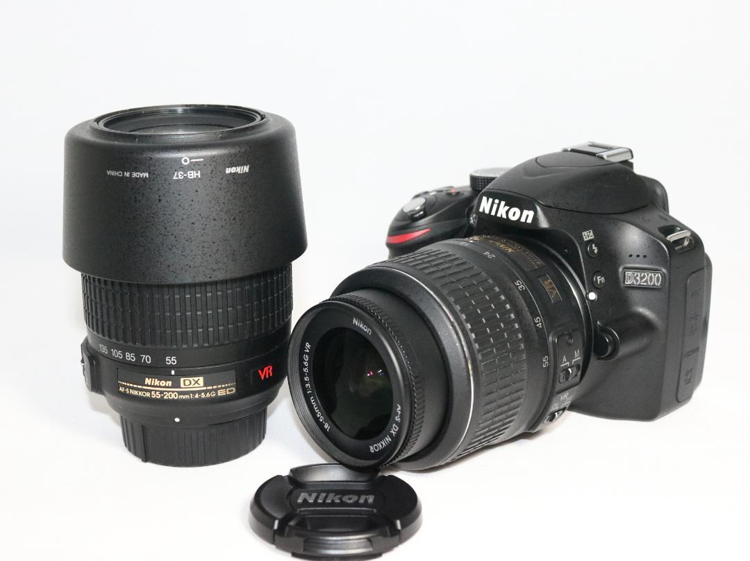 完全セット⭐初心者必見 望遠レンズキット⭐ Nikon D3200 スマホ転送 完全セット⭐初心者必見 望遠レンズキット⭐ Nikon D3200 スマホ転送