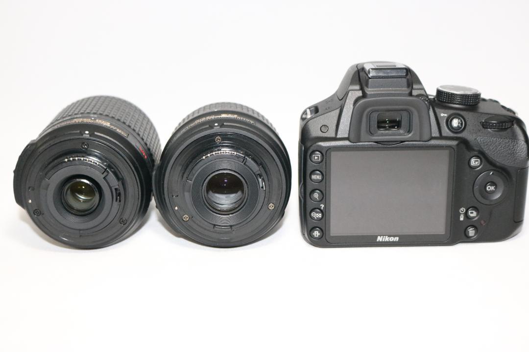 完全セット⭐初心者必見 望遠レンズキット⭐ Nikon D3200 スマホ転送 完全セット⭐初心者必見 望遠レンズキット⭐ Nikon D3200 スマホ転送