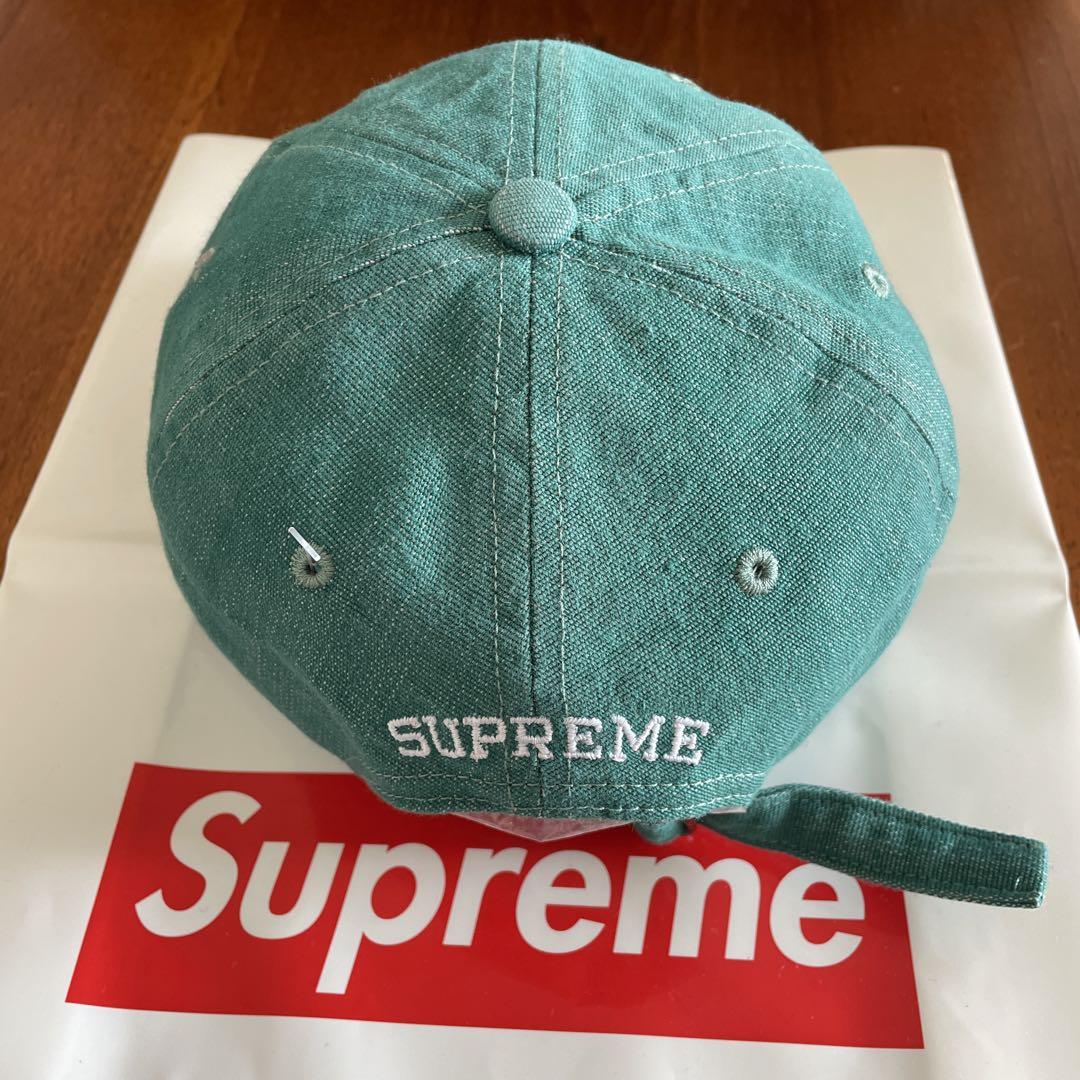 Supreme ターコイズ ベースボールキャップ