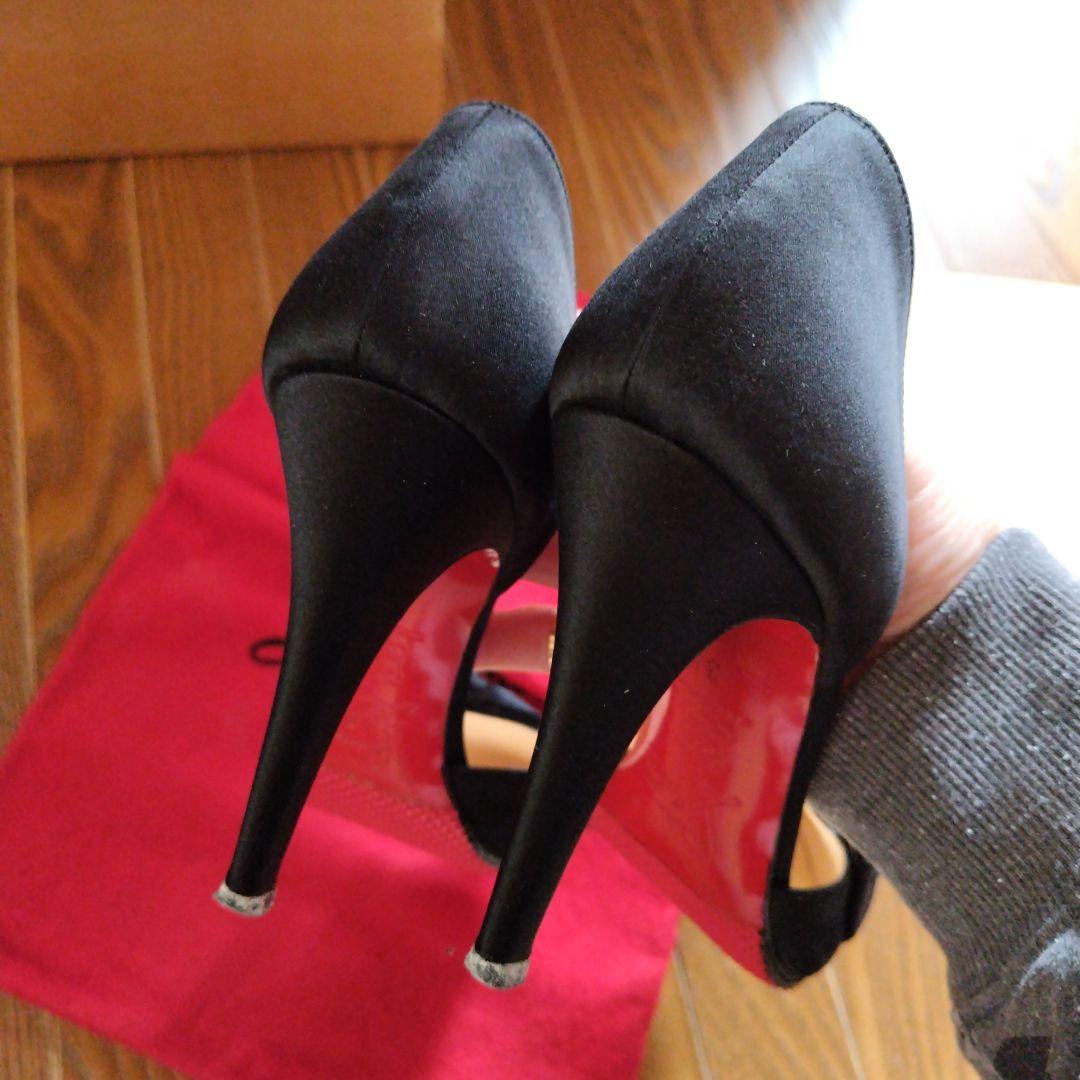 ⭐未使用⭐Christian Louboutin ブラック ハイヒール Christian Louboutin ブラックハイヒール