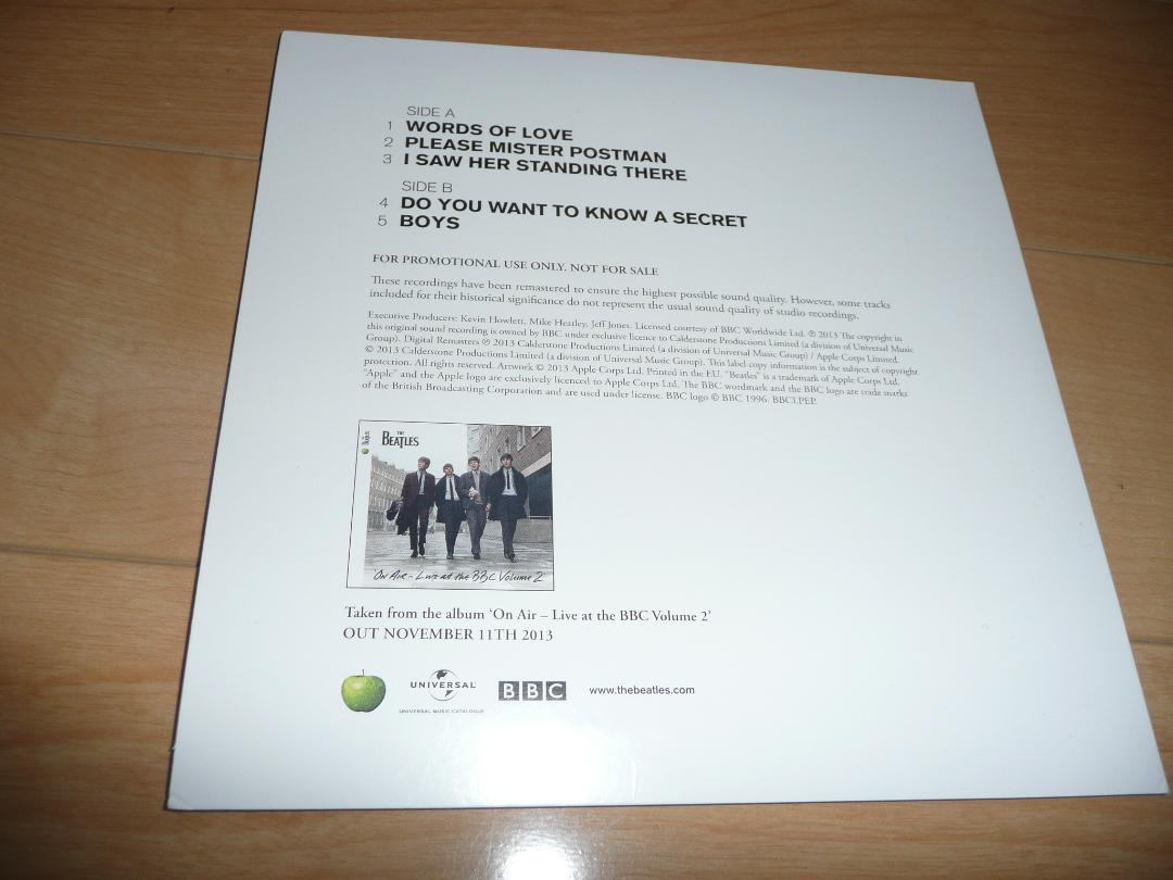 ビートルズ Live at the BBC Vol. 新品EP beatles