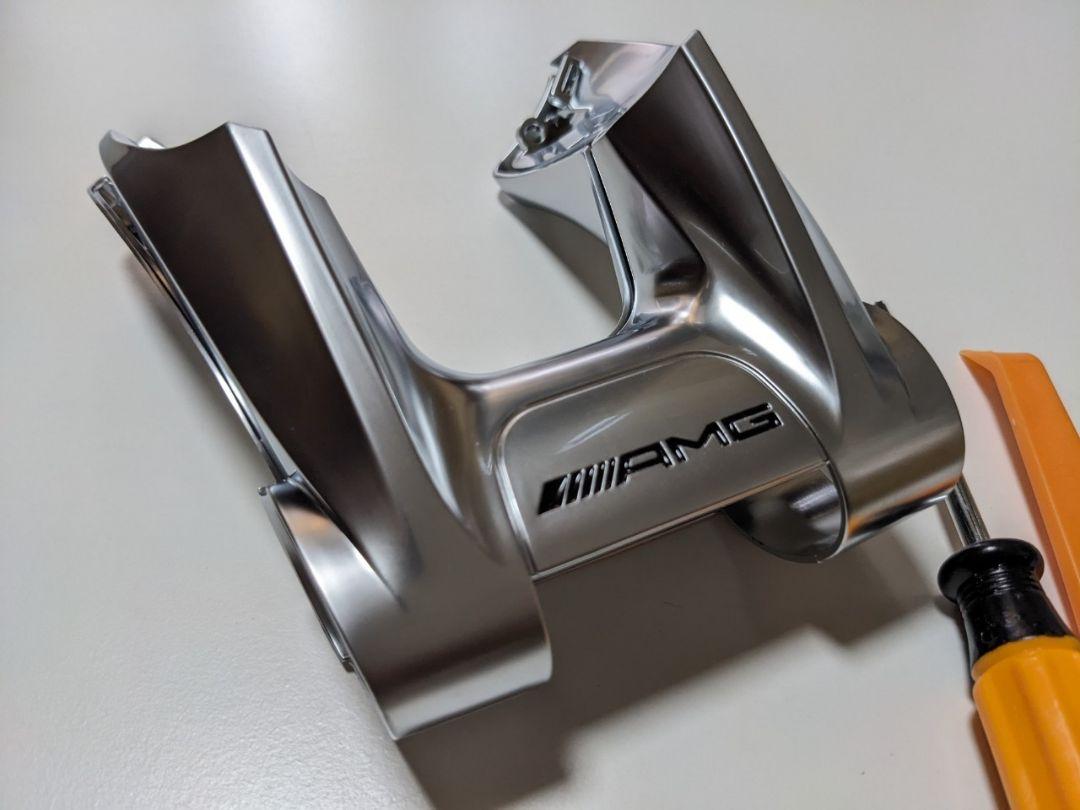 メルセデスベンツ ステアリング トリムカバー AMG ハンドル エンブレム ロゴ メルセデスベンツ ステアリング トリムカバー AMG ハンドル