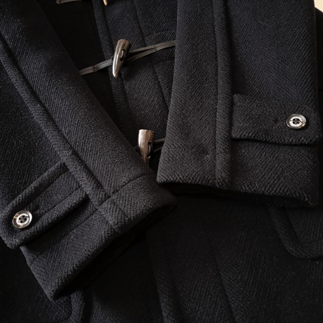 INVERTERE ウールヘリンボーンダッフルコート JoshuaEllis M